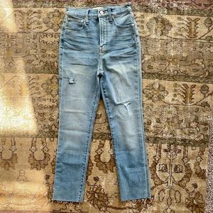 Madewell The Perfect Vintage Jean in Coffey Wash: Worn-In Edition